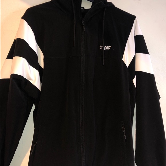 Snipes Jackets & Blazers - Snipes Black and White Jacket